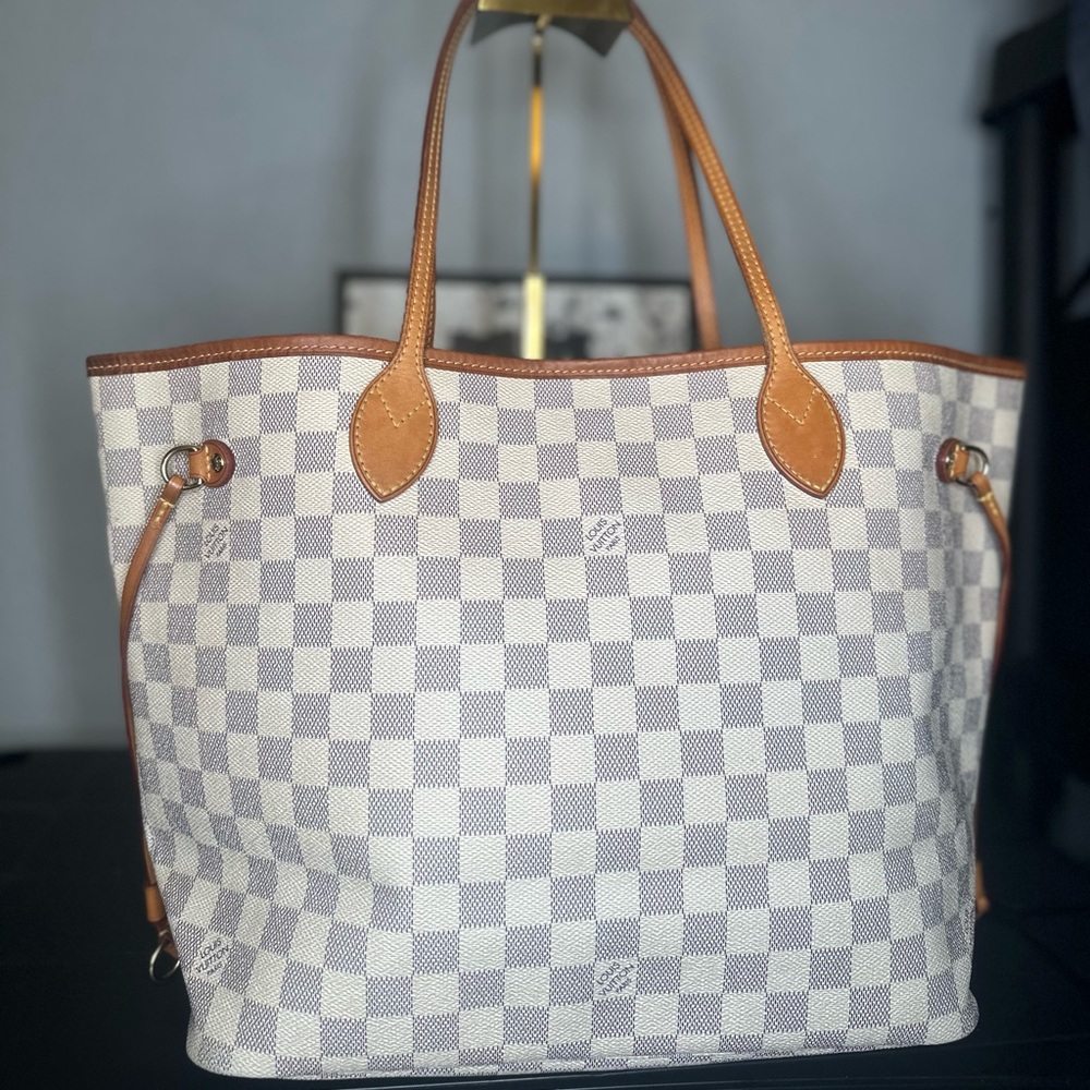 Louis Vuitton Damier Azure Neverfull Mm